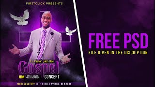 Gospel Church Flyer | FREE PSD | By Firstclick