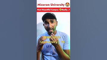 Mizoram University Review ❤️‍🔥| Most Beautiful University Campus 😍 | Should You Take Admission..?