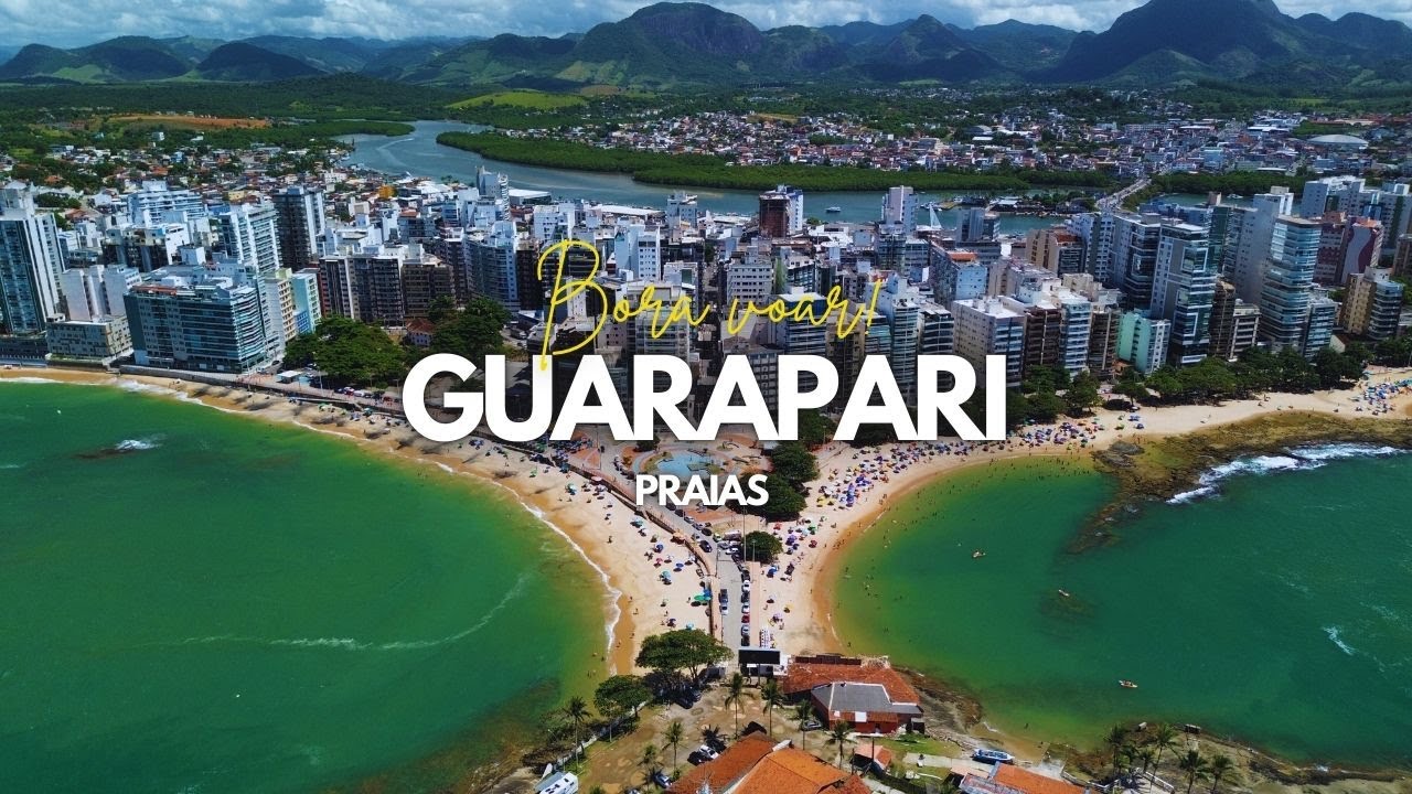 Sobrevoando as MELHORES Praias de Guarapari