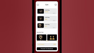 Jewellery Shop Ui Design | Full Video In Youtube Channel  #youtubeshorts #shortvideo #shorts