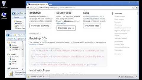 01  Bootstrap Tutorial   01   How to Download & Install Bootstrap