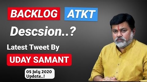Final Year BACKLOG/ATKT/YD Students Decision ? | MSBTE, SPPU, MU, ALL UNIVERSITY