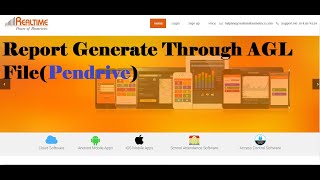 Generate Report Through Agl File on onlinerealsoft.com screenshot 4