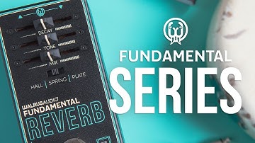 Walrus Audio Fundamental Series Reverb Tech Demo