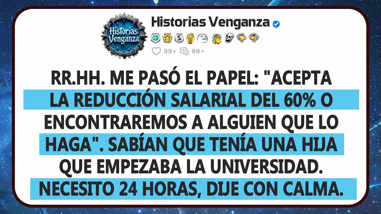 Me Pidieron Reducir Mi Sueldo Un 60%. Una Llamada Lo Cambió Todo De Forma Radical.