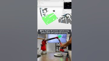 Precision scan of an automotive oil pump plate #3dscanning #qualitycontrol  #automobile #metrology