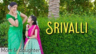 Srivalli | Pushpa | Allu Arjun | Mom Daughter Dance | Nivi and Ishanvi | Laasya