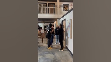 BTS of a Blockchain NFT Event ! #shorts #crypto #nfts #art