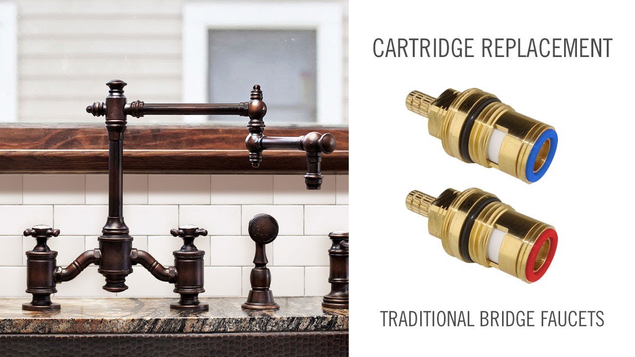 Traditional Waterstone Bridge Faucets