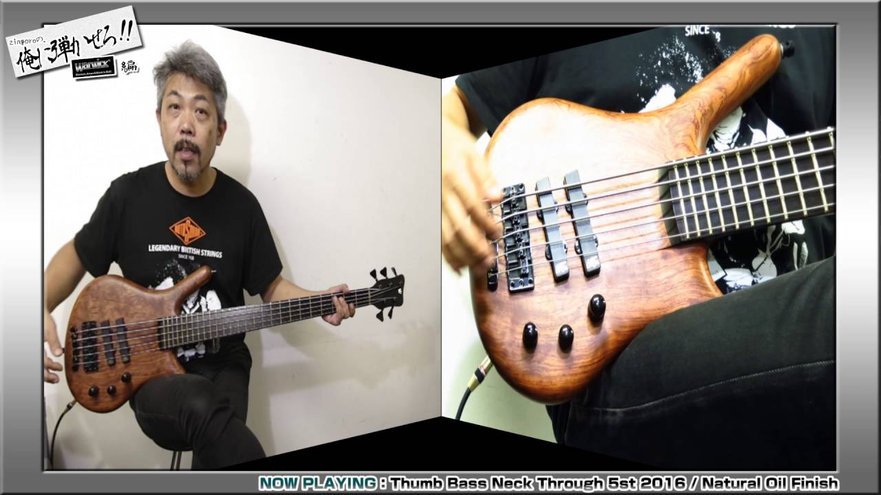 zingoro】zingoroの俺に弾かせろ！〜 Warwick 編 〜 Thumb Bass Neck 