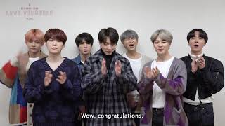 A Special Message from BTS | BTS WORLD TOUR Love Yourself in Seoul in Cinemas January 26