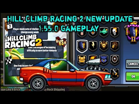 HILL CLIMB RACING 2 - NEW VEHICLE MUSCLE CAR FULLY UPGRADED 