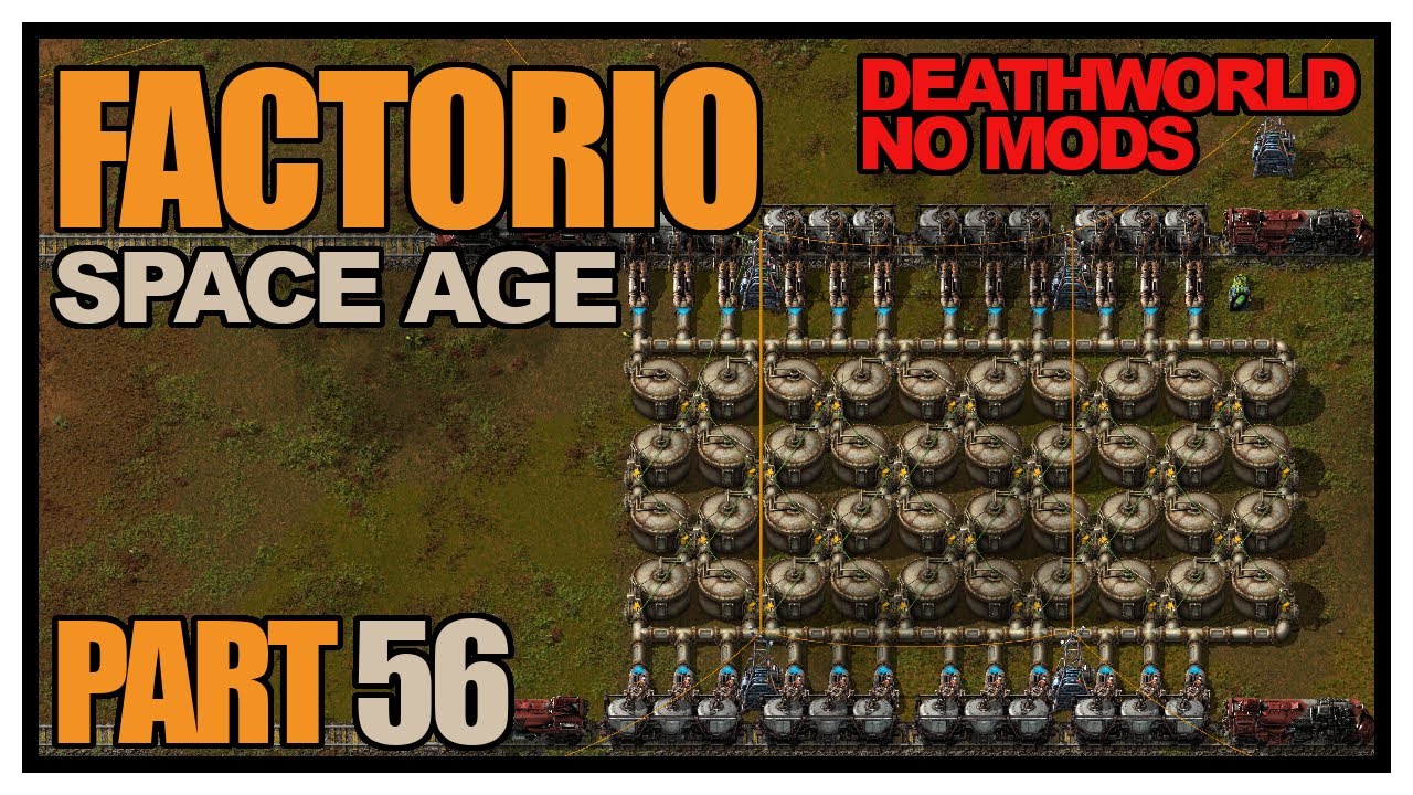 Factorio Space Age - Episode 56 - Oil Train! (Deathworld, no mods ...