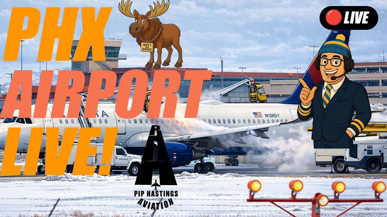 🔴 LIVE PHOENIX Airport Plane Spotting (PHX) | Real-Time Arrivals & Departures | March 22, 2026