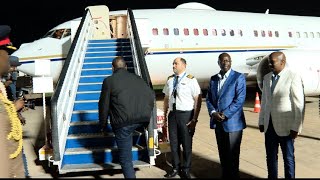 PRESIDENT RUTO DEPART JKIA IN STYLE HEADING TO THE USA FOR THE STATE VISIT.