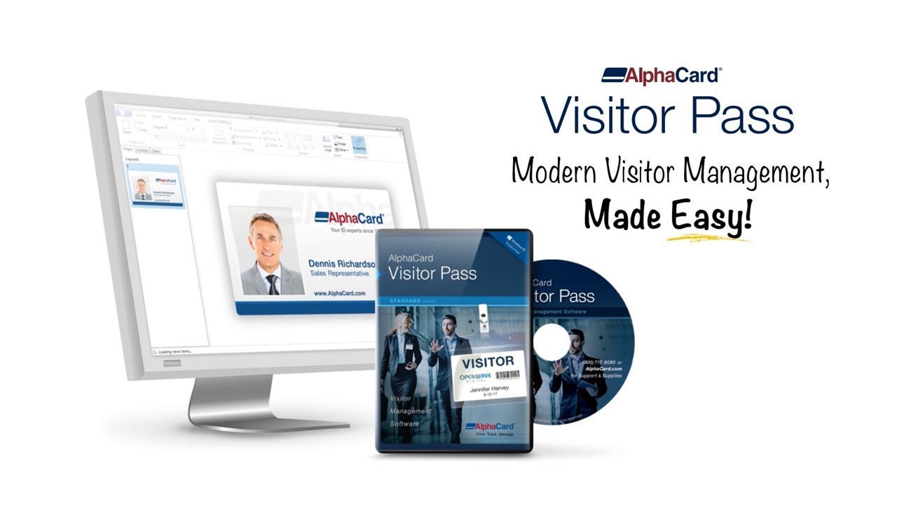 AlphaCard Visitor Pass - Visitor Management Made Easy