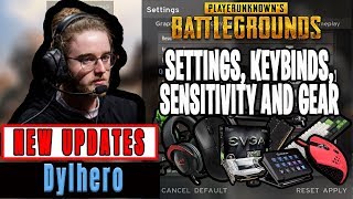Dylhero Pubg Settings, Keybinds, Sensitivity, Gear And Setup Pro Player Updates 2019