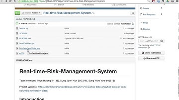 Real Time Risk Management System