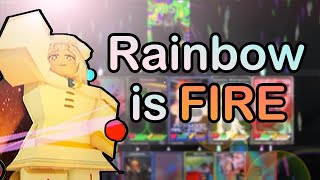 Blox Cards - Rainbow Gladiators after Circle Stud..