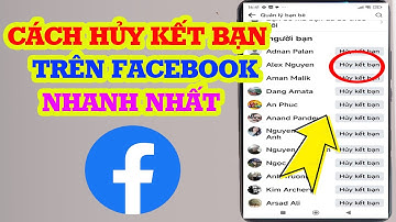 Cách xóa bạn trên Facebook  nhanh nhất - Hủy kết bạn trên Facebook