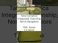 Tata Carnatica – Integrated Township in North Bangalore