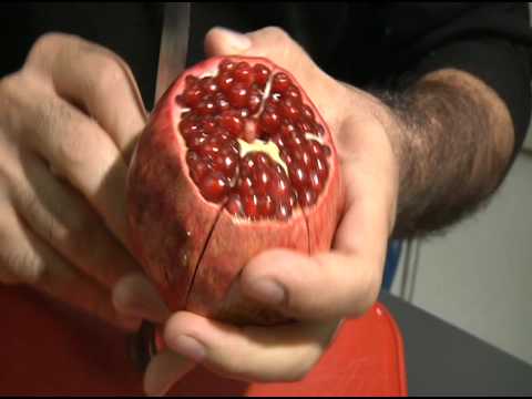 Pomegranate Pomegranate: best opening technique