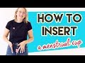 How to Insert a Menstrual Cup