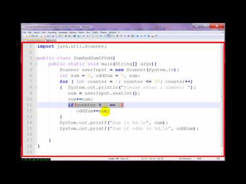 Java Tutorial:  Summations