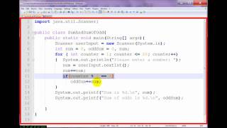 Java Tutorial:  Summations