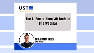 The AI Power Hour: 30 Tools in One Webinar