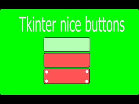 Tkinter nice buttons