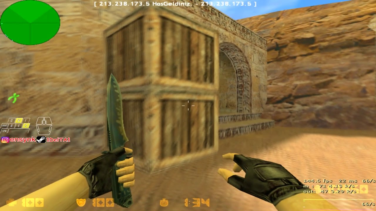 WALL HACK GİBİ OYNAMAK ? - CS 1.6 Public - YouTube