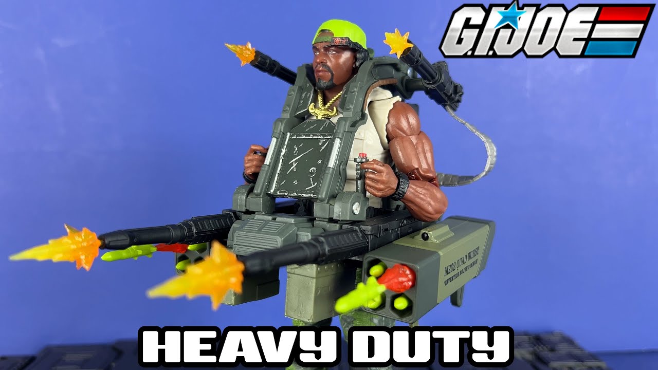 G.I. Joe Classified # 150 HEAVY DUTY Review - YouTube