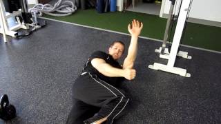 side lying reach