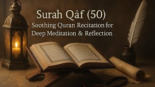 Surah Qāf (50) — Soothing Quran Recitation for Deep Meditation & Reflection
