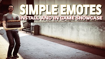 Simple Emotes | Newly UPDATED | 2025 | MUST HAVE | #lspdfr #gtav