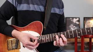 Video thumbnail of "R&B Rhythm Guitar - Connecting Chords With Melody"