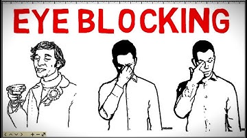 Eye Blocking Signals In Body Language | Eye Gestures | Body Language