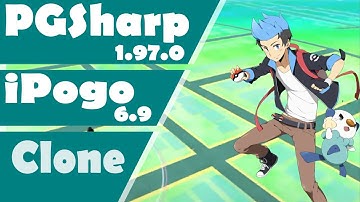 PGSharp 1.97.0 iPogo 6.9 Clone Pokemon GO