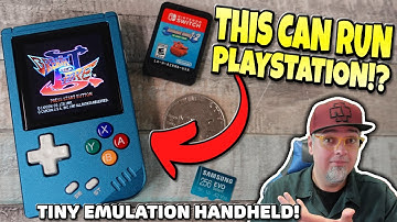 This Is NOT A TINY Game Boy! Its The WORLD Tiniest PLAYSTATION!