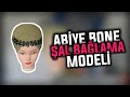 ABİYE BONE ŞAL BAĞLAMA MODELİ