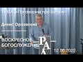 Денис Орловский - Воскресное слово, 12.06.2022