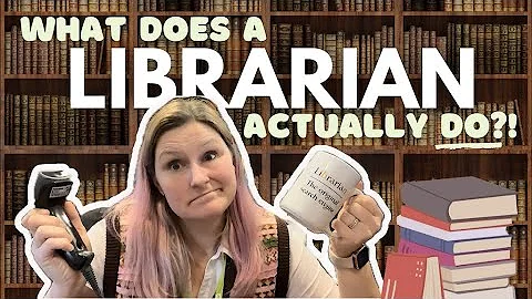 LIBRARY WORK: What do Librarians actually do? Day-in-the-life vlog.