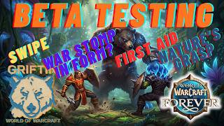 You can do WHAT in Form?? - Beta Update One - WoW Forever