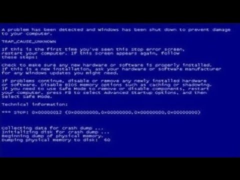 Windows Vista BSOD Part 1