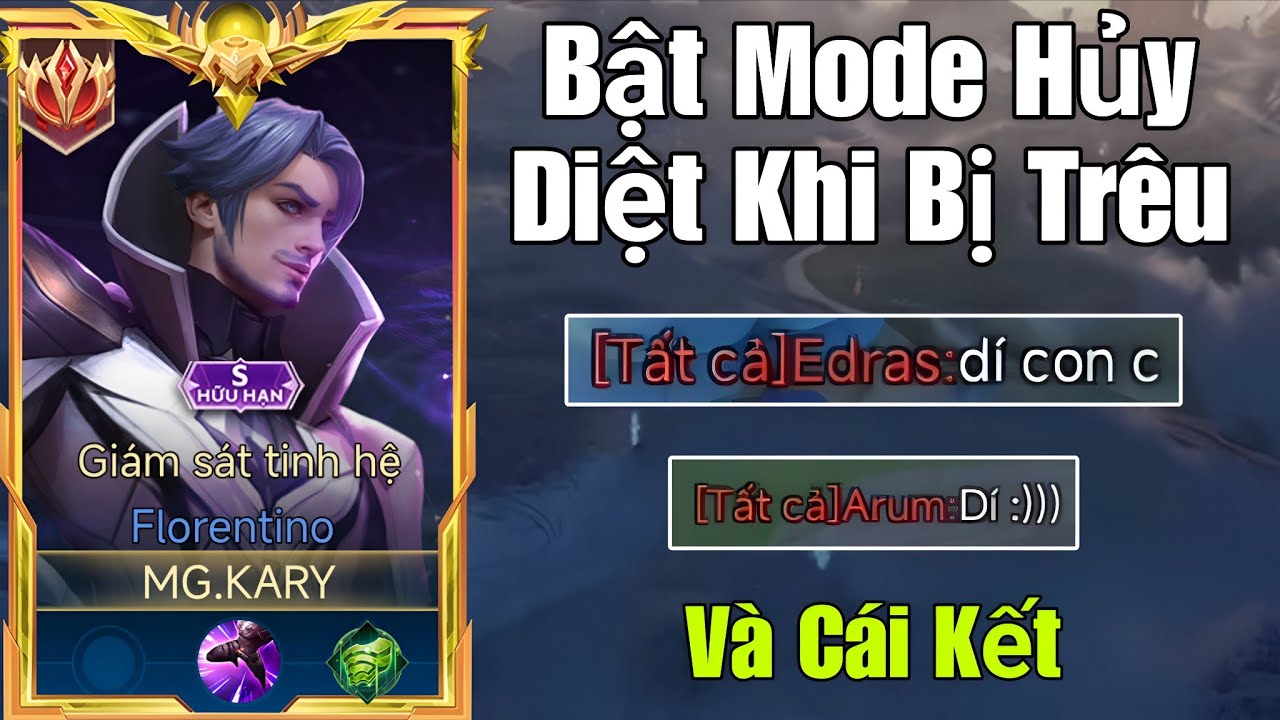 Kary Và Màn Múa Flo Bật Chế Độ Hủy Diệt Khi Bị Team Bạn Trêu Lật Kèo Mãn Nhãn Trên Rank 76 Sao