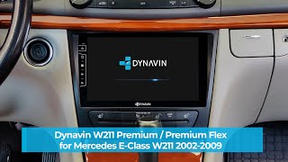 Mercedes E Klasse W211 2002-2009 Dynavin Android Radio Navi Einbau D9-W211 Premium | Premium Flex