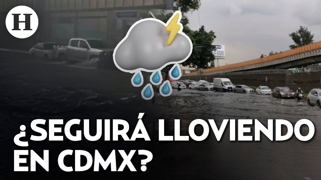¡Doble alerta meteorológica en CDMX! Lluvias e inundaciones continúan afectando a la capital