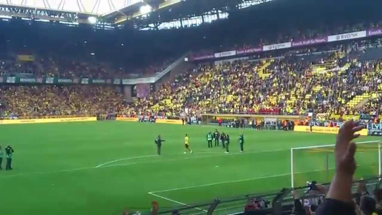 Westfalenstadion verabschiedet Robert Lewandowski