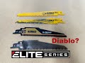 DeWalt Elite Series Recip blade Review | bimetal vs carbide | Reciprocating blades ep.2